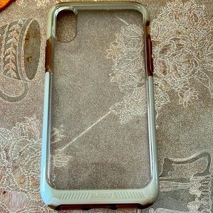 iPhone X case white/clear